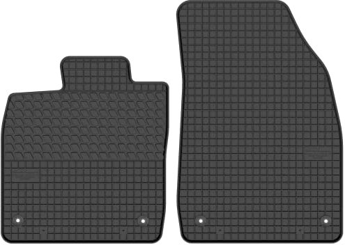Gummimatten Vorne Gummi Fußmatten Satz für Audi Q4 e-tron/Skoda Enyaq iV/VW Volkswagen ID.4 (ab 2020) - 2-teilig - Passgenau