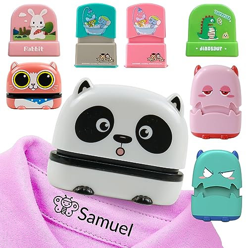 The Name Stamp Clothes, Personalised Name Stamps,Namensstempel Kinder Textil,Textilstempel Waschmaschinenfest,Namensstempel für Kleidung,Kleiderstempel Kinder Textil Wasserfest
