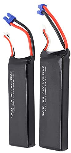 Batterie LiPo 7.4V pour H501, Batterie LiPo Longue Durée de Travail 2 Pièces/lot pour H501 Grande capacité pour Drone RC