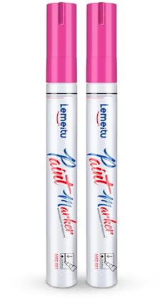 LEMEITU Pennarello a vernice, colore rosa