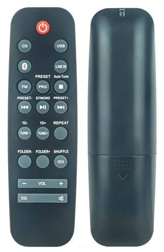 AULCMEETNuovo telecomando sostitutivo fit for JVC Wireless Micro Hi-Fi System UX-D221B UXD221B