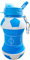 Borraccia Calcio squadra del cuore in Silicone per Ragazzi bambini e adulti- Regalo sportivo Senza BPA, Cannuccia, A Tenuta Stagna, Durevole Ed Ecologica, 550 ml (AZZURRI)…
