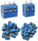 200 Stücke 5mm 2-Pin / 3-Pin PCB Schraubklemmen Screw Terminal Block Lötbare Schraubklemme 300V,16A für Arduino