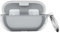 Funda para Beats Solo Buds 2024, funda protectora para auriculares, funda protectora suave transparente con llavero, resistente a los arañazos, funda para Beats Solo Buds
