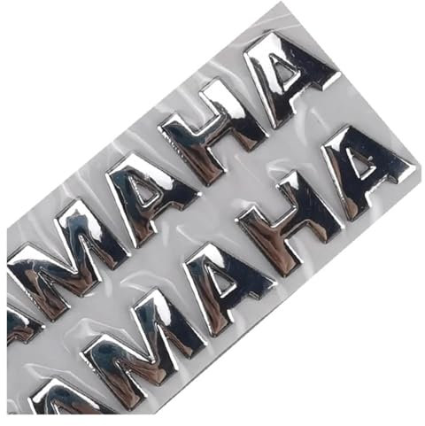 XNASU Personalizzato per Yamaha YZF-R1 YZF-R3 YZF-R6 3D Logo Adesivi Carena Tank Pad Badge Adesivo(A6)