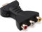 WLngtv Adattatore da HDMI a RCA, convertitore da HDMI maschio a 3 RCA femmina, adattatore da HDMI a AV, convertitore audio video per TV, HDTV DVD, accessori audio domestici