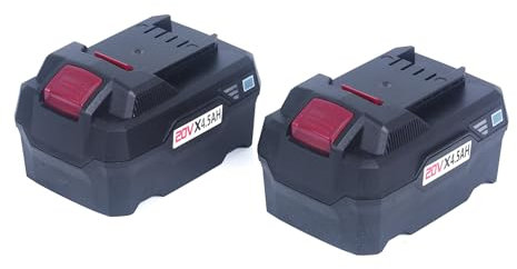 HHiMXPO 2 Batteries Lithium-ION de Remplacement 20V 4.3Ah Compatibles avec Les Parkisde 20V Outils de PAP20A3, PAP20B3