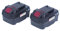 HHiMXPO 2 Batteries Lithium-ION de Remplacement 20V 4.3Ah Compatibles avec Les Parkisde 20V Outils de PAP20A3, PAP20B3