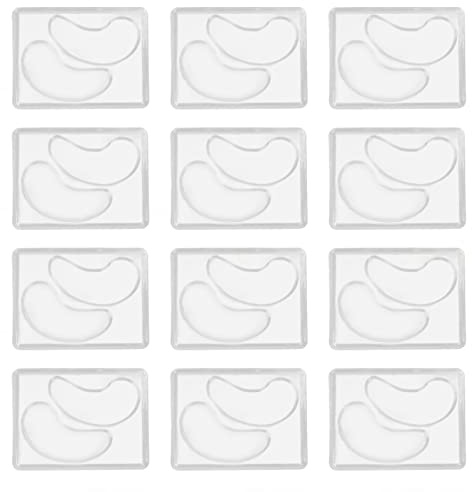 Wiederverwendbare DIY Eyecare Formulare Set 12 Pack transparent Eye Patch Maker Tably sichere hautfreundliche anpassbare Gesichtsmaskenwerkzeuge
