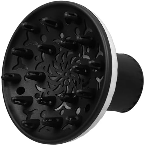 Haartrockner Diffusoraufsatz 42-62mm PC für Locken und Wellen | Salon Zubehör, Einfache Montage und Demontage, Starker Luftstrom, Frizz