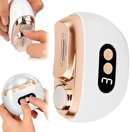 Coupe-ongles électrique 3 en 1 | Coupe-ongles électrique à 3 faces, pour enfants, personnes âgées, adultes