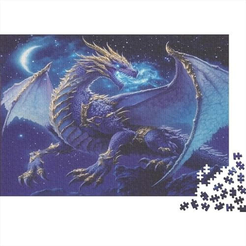 Fantasy Dragon—Mythic Fantasy Art Jigsaw Puzzles 1000 Pieces of Premium Cardboard Jigsaws for Adults for Relaxing Activities for Adults And Mindfulness Activities 70x50cm/1000pcs