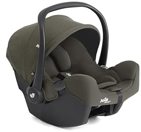 Joie i-Snug™ 2 R129 Kindersitz, i-Size, leicht (3,35 kg), kompatibel mit Reisesystemen, drehbar mit i-Base™ Encore – Geburt bis 12 Monate (40–75 cm) (FERN)