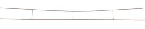 182 H0 Fahrdraht verkupfert 0,5 x 260 mm offen (5 Stück)