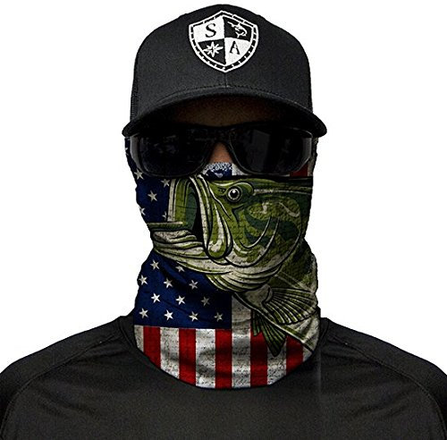 SA Fishing Face Shields (FBA), USA Bass