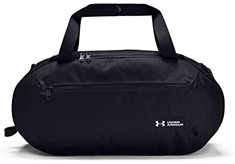 Under Armour Unisex-Erwachsene Roland Duffle Bag, Unisex-Erwachsene, Tasche, Roland Duffel Sm, Schwarz (1)/Weiß, Einheitsgröße