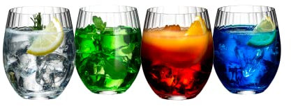 RIEDEL Mixing Tonic Set, 4er Set, klares Kristallglas, maschinell gefertigt