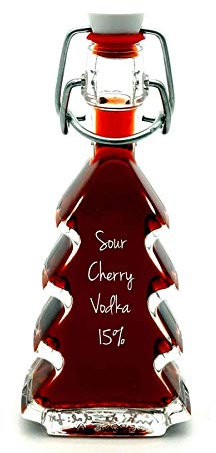 Sour Cherry Vodka Gift | Christmas Tree | 40ml | 15%