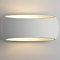 C F ORIGINAL APPLIQUE IN GESSO CERAMICO A PARETE BOMBATA PER 1XE27 CSF550