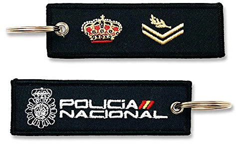 CNP Schlüsselanhänger Nationale Polizeikorps Währung, Polizei, 10 x 3 cm