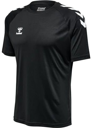 hmlCORE XK CORE Poly T-Shirt S/S, Black, 2XL
