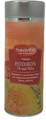 Neavita Silver Tin - Tisana Rooibos Tè sul Nilo, 90g