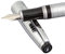 Ambassador Ultra Flex Nib Fountain Pen - Sturdy Refillable Fountain Pen - Fancy Writing Pens w/Bottle Filling Converter & 2 Long Cartridges - Luxury Calligraphy Pens for Writing - Chiseled Chrome