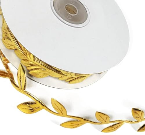 Ruban de vigne dorée artificielle de 18 m, guirlande de vignes pour bébé, bandeau de cheveux à suspendre, feuilles de plantes, couronne décorative murale, artisanat, fête, mariage, décoration