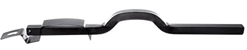 Alberts 309220 Barre de sécurité pour volets battants | acier carré | noir | 410 x 16 x 16 mm