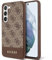 Hülle Guess GUHCS23SG4GLBR Samsung S23 S911 braun 4G Stripe Collection