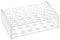 OLYCRAFT 24 Sockel Acryl Transparentes Reagenzglasgestell Acryl Testhaltergestell Zentrifugenröhrchenhalter Labor Ausstellungsständer Für 5ml Reagenzgläser Chemielabor - Loch: 14mm 3.5mm