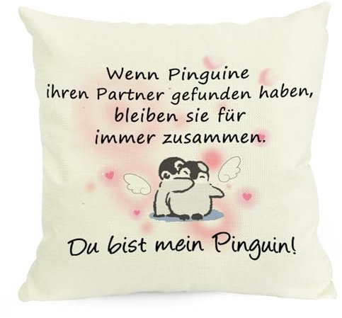 Partner Geschenke, Paare,Hochzeitstag Geschenke Für Frauen,Paar Geschenke Für Frauen Geburtstag,Kissen Valentinstag,Beziehungs Geschenke Kissenbezug