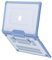 TECHGEAR Case Compatible for MacBook Air 13 inch 2020/2019/2018 Protective Snap-On Tough Hard Shell Cover with Kick Stand for Model A2337 (M1) / A2179 / A1932 Clear Shockproof Tough Case - Light Blue