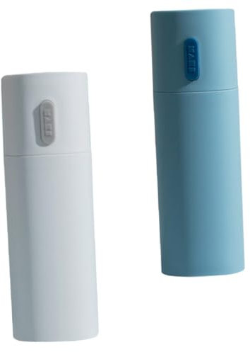 Anneome 2stücke Tragbare Zahnbürsten Und Zahnpasta-Box Reise-waschtasche Für Outdoor Kompakte Aufbewahrungslösung Für Zahnbürsten Und Zahnpasta Für Camping Und Reisen