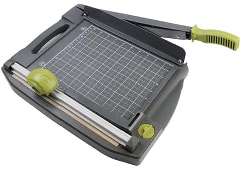 FCSHFC Massicot Scrapbooking A4 à Toute épreuve avec Lame De Sécurité Coupe Papier Manuel Massicot Guillotine for Coupon, étiquette, Photo, Guillotine Papier