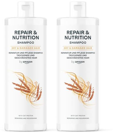 by Amazon Reparatur- und Pflegeshampoo, 2 x 400 ml