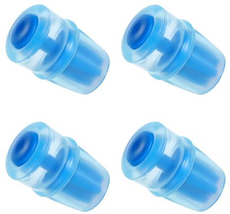 4 Stück Bite Trinkbeutel Ersatz für Beißventil, Silikon BPA-frei Beißventil-Hülle Sicher Düsen-Mundstück-Ersatz Kompatibel mit Osprey (Blau)