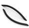 goldenwarm 10 Pack Bow Kitchen Cabinet Door Handles 160mm Cupboards Drawers,Matt Black Drawer Furniture Handles,Pull Handle Stainless Steel