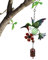 Im Dunkeln leuchtende Vogel-Windspiele,Im Dunkeln leuchtende Windspiele,Leuchtende Gartendekoration - Vogel-Windspiel, dekoratives Ornament, Windspiel für Garten-/Terrassendekoration