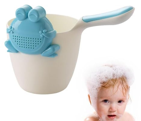 Vaso de baño para bebé para enjuagar el cabello, vaso de lavado para bebés para bañar - Cubo de baño para niños, taza de fiesta de bebé | Vaso de ducha, vaso de champú y ducha, vaso de lavado para