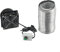 HpLive Solder Extractor Fan, USB Solder Steam Absorber Fan with Adjustable Speed, Exhaust Fan with Pipe, Smoke Extractor for Kitchen, Workshop, Soldering, 8 x 8 cm (Fan Plus 3 m Pipe)