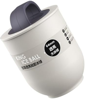 Bola de helado de silicona grande molde práctico bola de hielo moldes redondos para hacer moldes para hacer bola de hielo grande