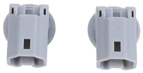 Ldafava 90075-60037 Rear License Plate Lamp Holder Socket, 2-Piece Replacement Plug Socket for Car, Universal Fit, License Plate Light Socket, Rear Lighting Accessories