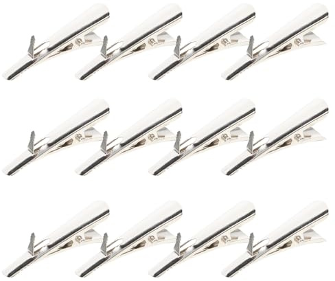 jojofuny 100stücke Metallclips für Christbaum Weihnachtsbaumschmuck-clips Multifunktionale Dekorationsclips Festtags-ornamentclips Langlebig und Robust