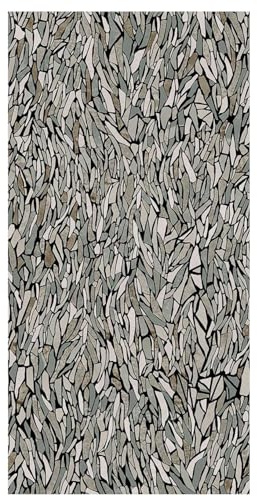 Stock Ceramiche Piastrella Gres Porcellanato Rettificato, Grigio Bianco, 60x120 cm, Prima Scelta, Rivestimento Pavimento Moderno