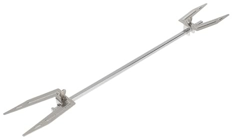 Alipis Fourchette Acier Inoxydable pour Friteuse à Air Pulsé Fourche Rotative pour Poulet Rôti Accessoire et Résistant Chaleur pour Barbecue