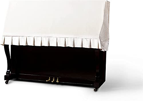 Clairevoire UCL300 Upright piano cover (Cremeweiß)