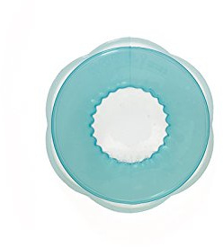 Kochblume Stretch-ii 5,5cm | Für Anwendungen von Ø 2,5-7cm | Frischhaltedeckel | Universaldeckel | Premium-Silikon | Hitzebeständig | Spülmaschinenfest | Farbe: türkis