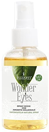 FluidPet Wonder Eyes - Spray Ocular coloidal para Perros y Gatos