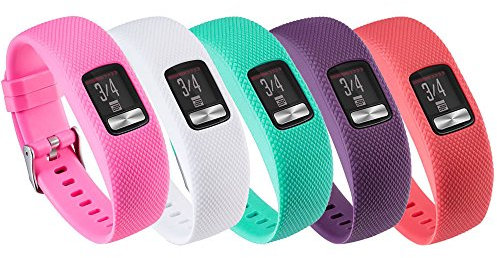 Armband für Garmin Vivofit 4, weiches Silikon-Ersatzarmband für Garmin Vivofit 4 Activity Tracker
